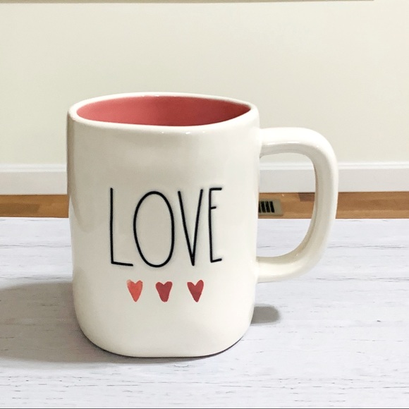 Rae Dunn LOVE water color mug